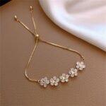 Dainty Flower Bolo Bracelet
