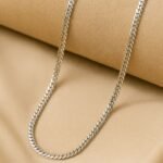 Polished Herringbone Necklace